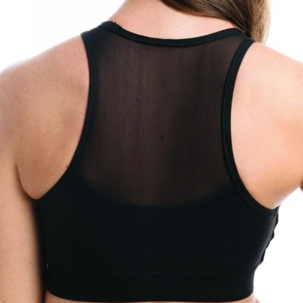 Zyia Active Black Kakadu Brilliant Back Mesh Bra - Picture 6 of 13